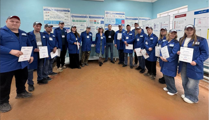ОБУЧАЮЩЕЕ МЕРОПРИЯТИЕ ОСНОВАМ БЕРЕЖЛИВОГО ПРОИЗВОДСТВА