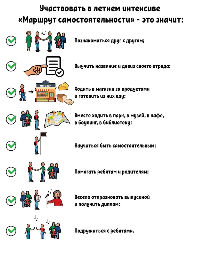 Маршрут самостоятельности Маршрут самостоятельности