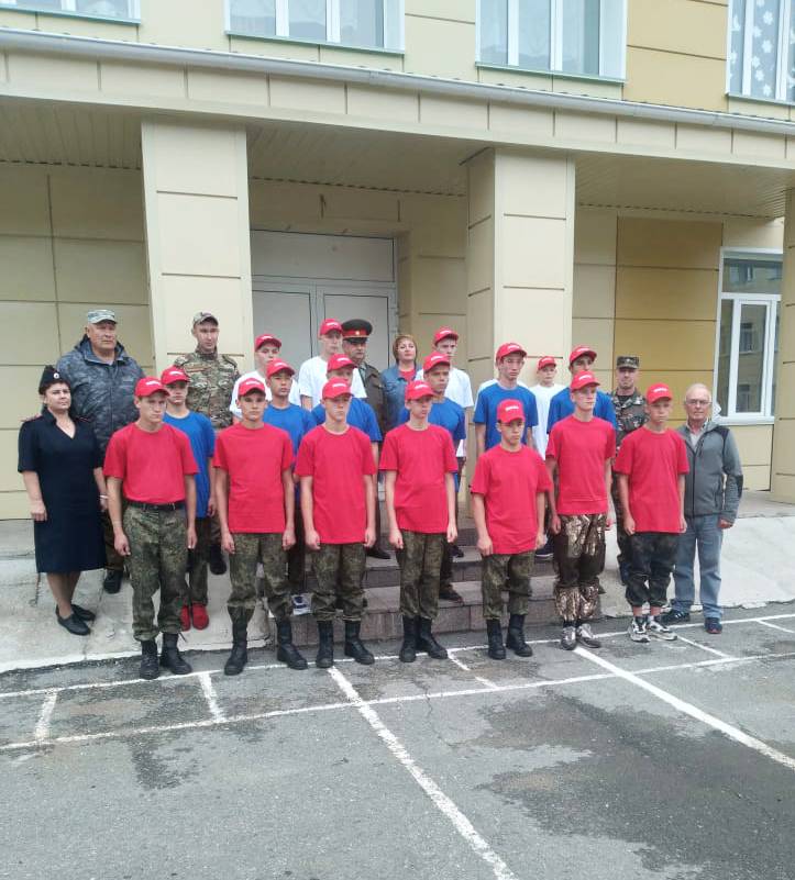 В Шадринске проходят военно-полевые сборы «Авангард» 