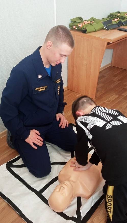 Для воспитанников Центра помощи детям №1 провели мастер-класс по оказанию первой помощи 
