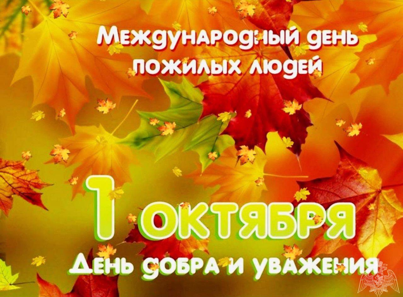 С международным днём пожилых людей! С международным днём пожилых людей!