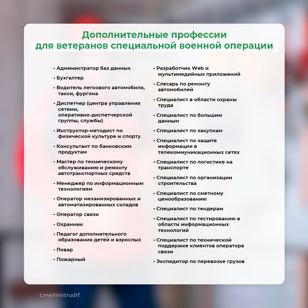 БЕСПЛАТНОЕ ПЕРЕОБУЧЕНИЕ ПО НАЦПРОЕКТУ «КАДРЫ» - 2026. НА КАКИЕ ПРОФЕССИИ МОЖНО ПОЙТИ УЧИТЬСЯ?
