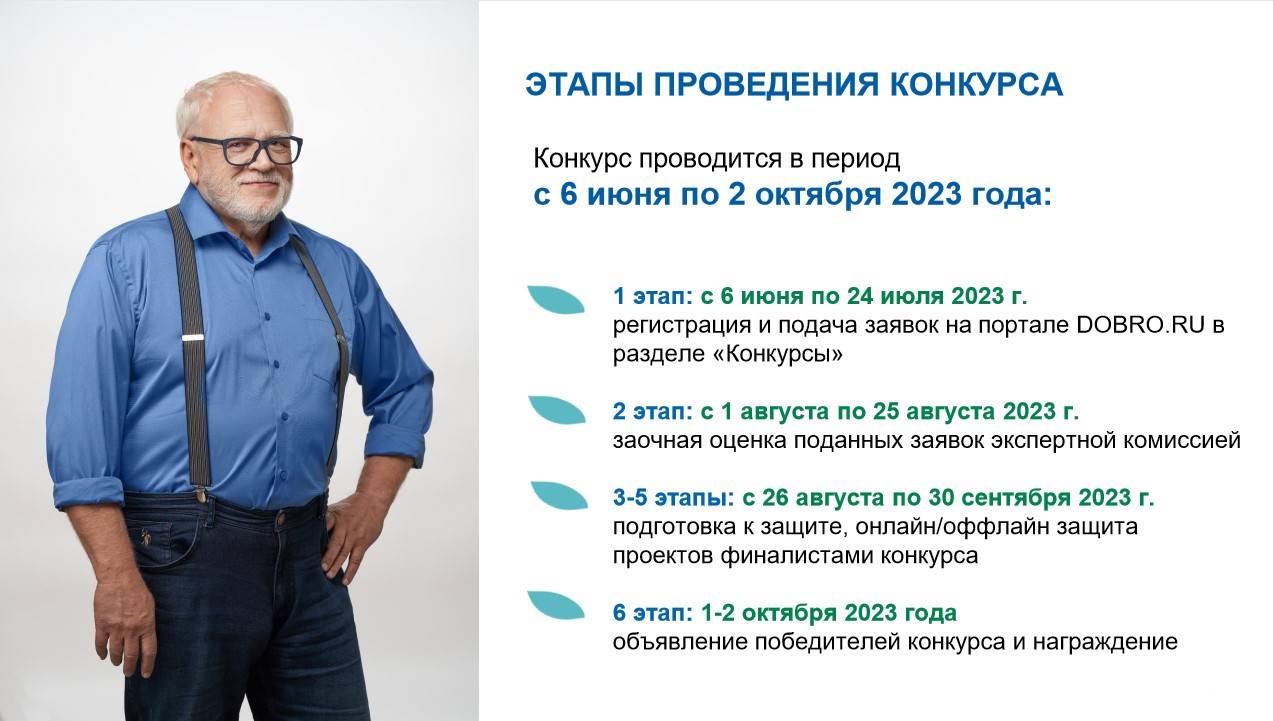 Идет прием заявок на грантовый конкурс «Молоды душой»