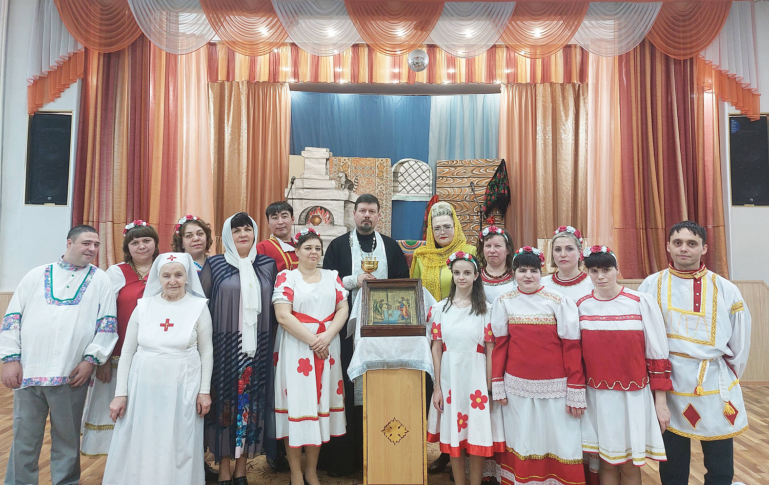 В праздник Крещенья