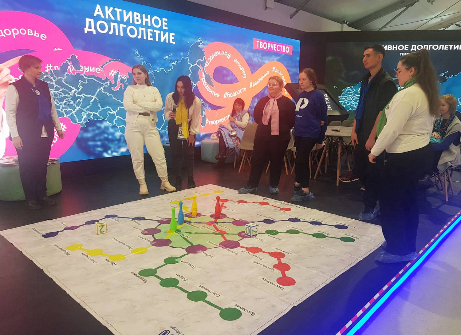 На Международной выставке-форуме «Россия» специалисты Центра соцобслуживания Кургана подготовили презентации лучших практик активного долголетия 